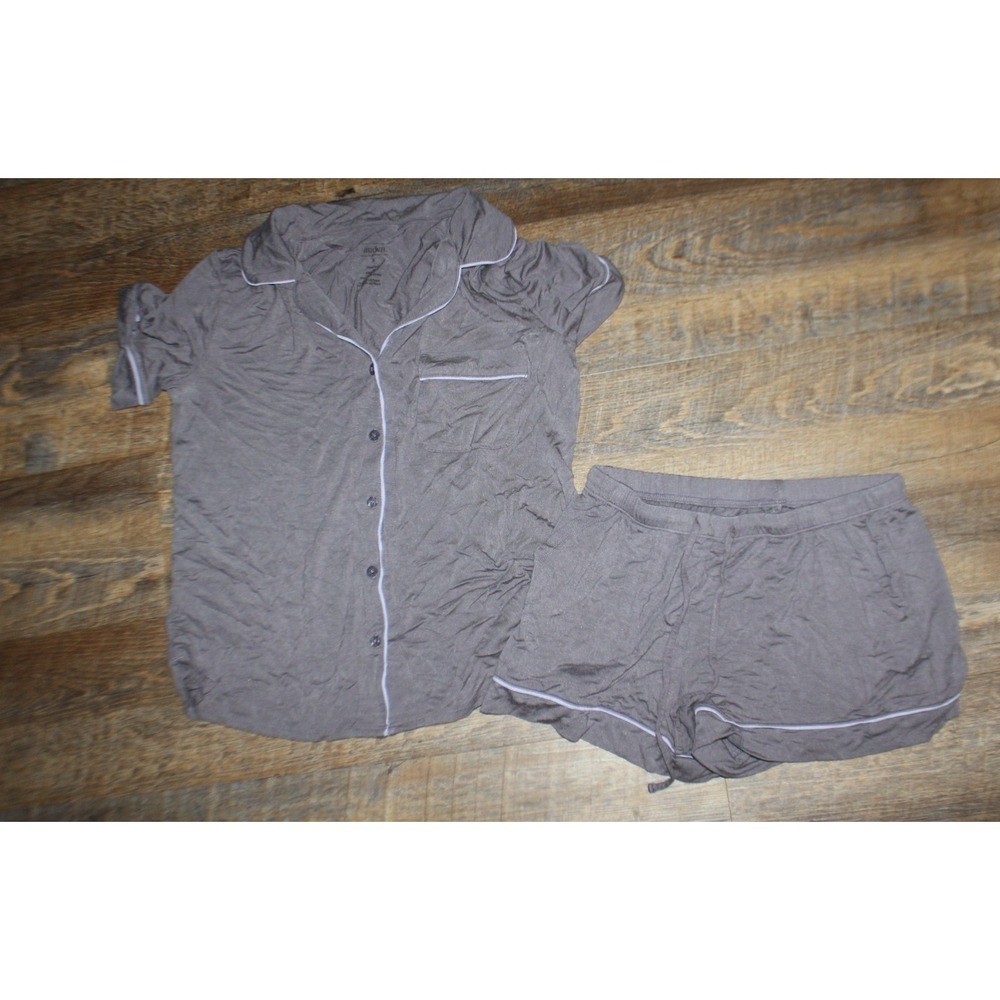 Stars Above Womens Short Sleeve Top & Bottom Set Pajama Size S